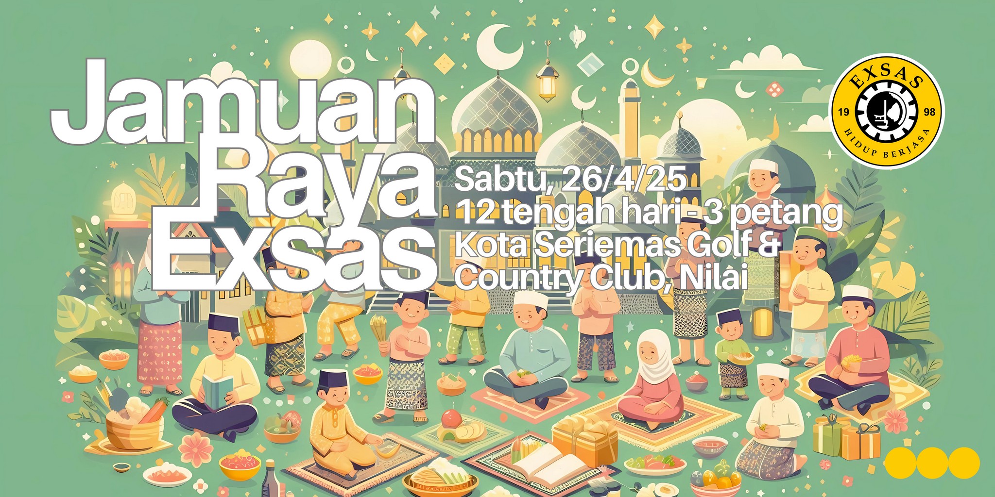 Jamuan Raya EXSAS 2025